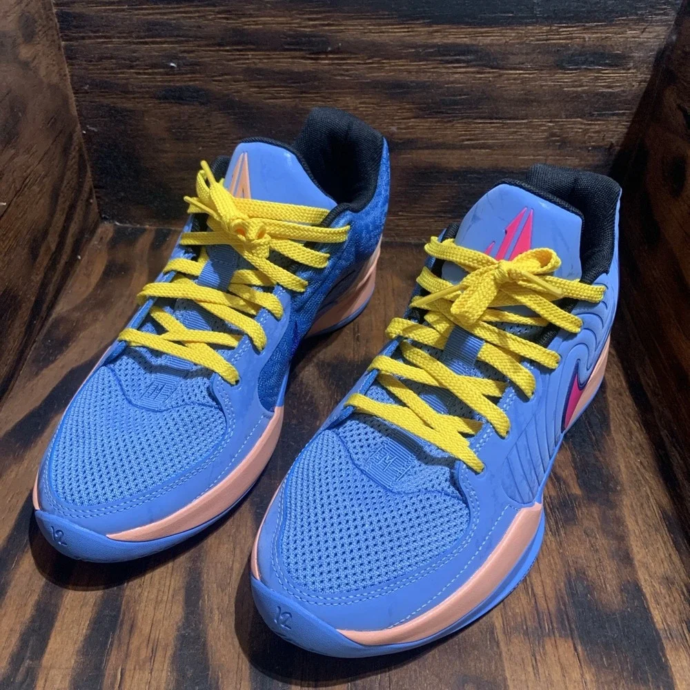Nike Ja 2 Basketball Shoes Blue Beyond/Celestial Gold FD7328-403 Men's‎ Size 8.5